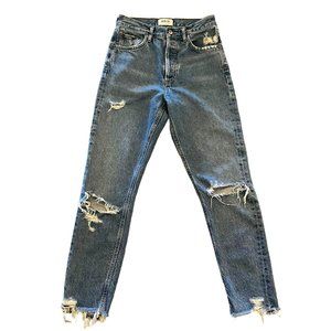AGOLDE Jamie High Rise Straight Jean - Arrival - Size 25